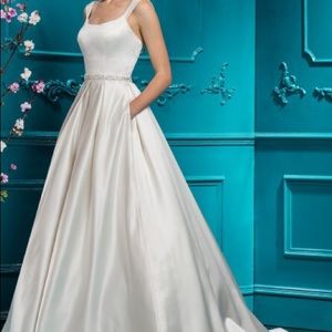 Ellis Bridal Satin Ballgown Style 18089